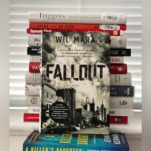 Fallout by Wil Mara Hardcover Book -  Like New
